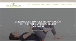 Desktop Screenshot of centroessencia.com